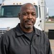 Owner-operator from Texas on trucker dating testimonial card