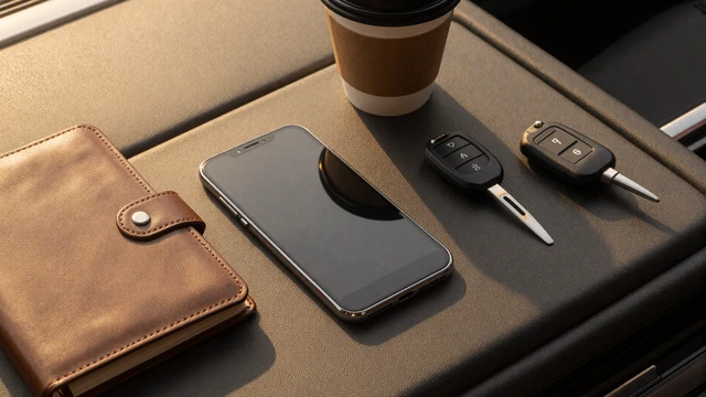 Smartphone on a Peterbilt dashboard, comparison of best dating apps for CDL drivers